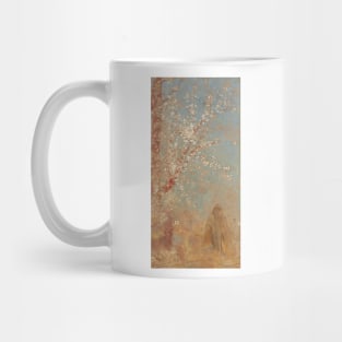 Figure Under a Blossoming Tree by Odilon Redon Mug